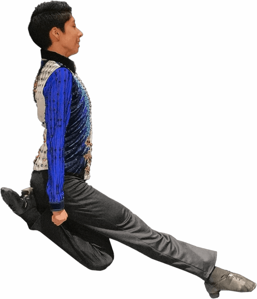 Competitive Male Irish Dancer