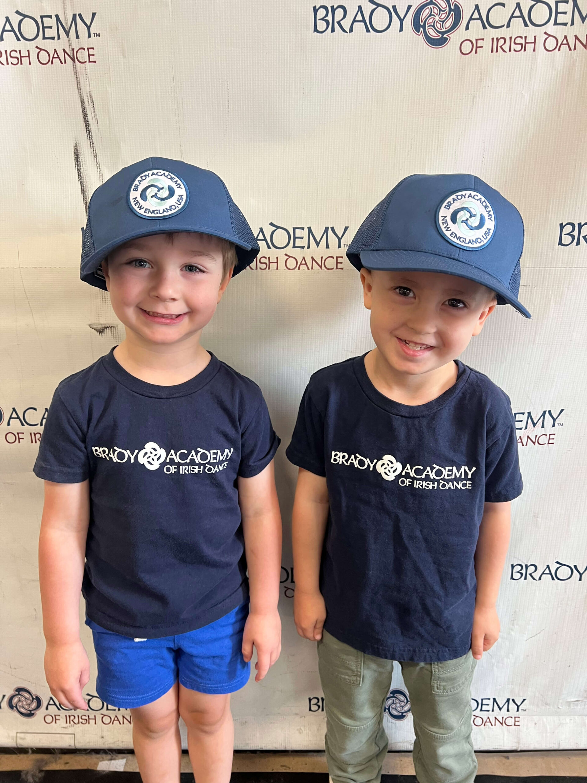 Young Irish Dancers Wearing Brady Academy Apparel
