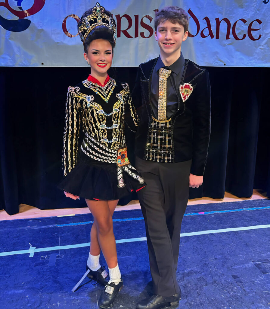 Irish Dancers at Competition