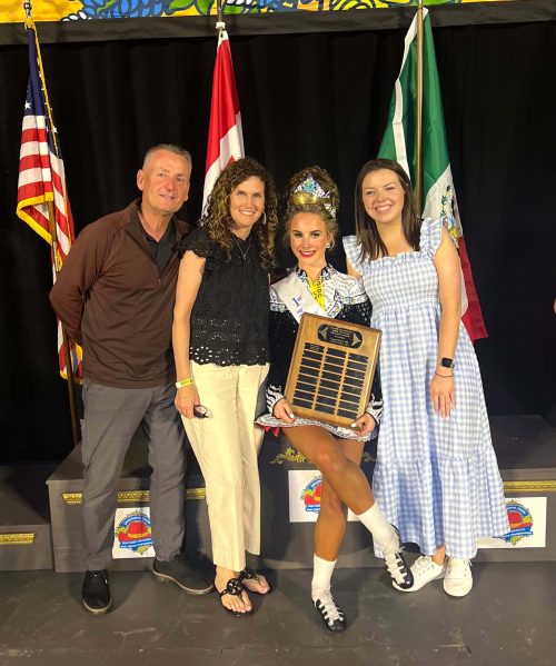 Champion Irish Dancer and Instructors